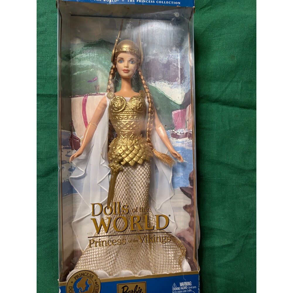 Vintage Doll of The World Princess of the Vikings Barbie *AS IS* - Picture 4 of 13